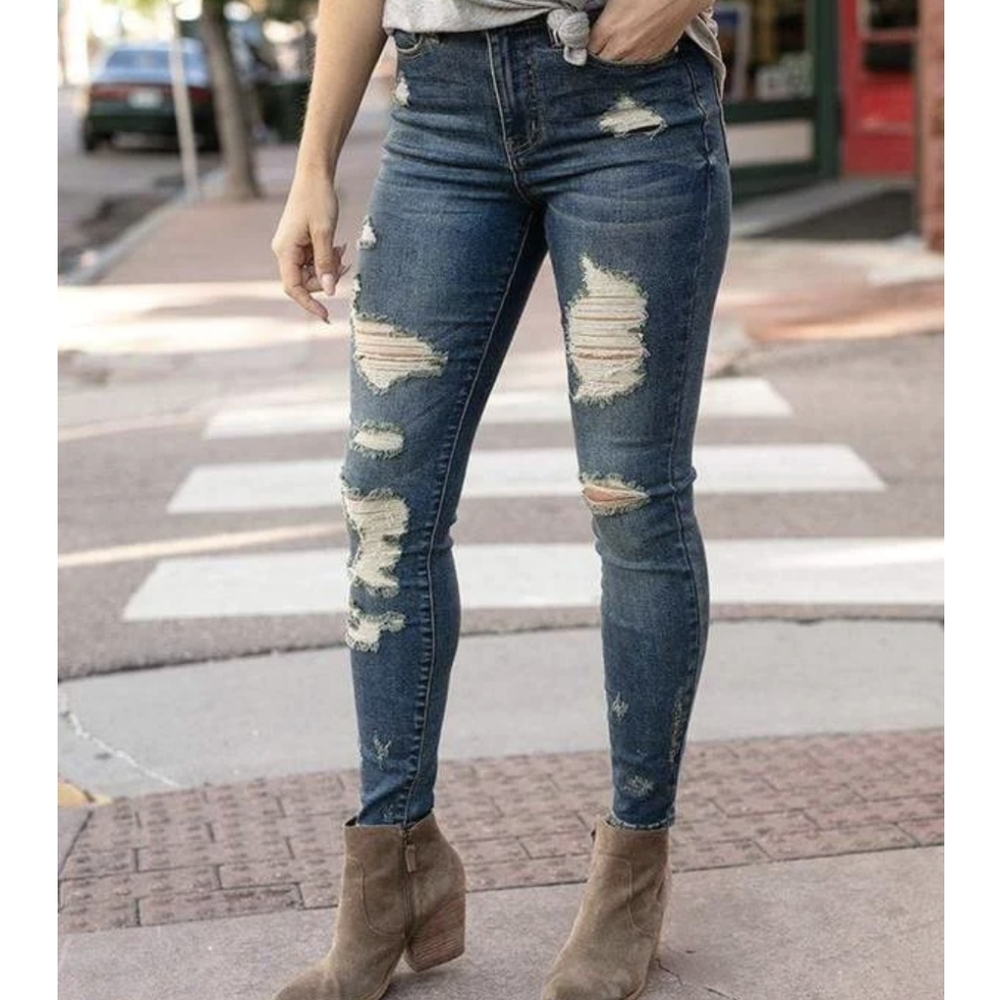 Grace & Lace Waist Shaper Jeggings Jeans